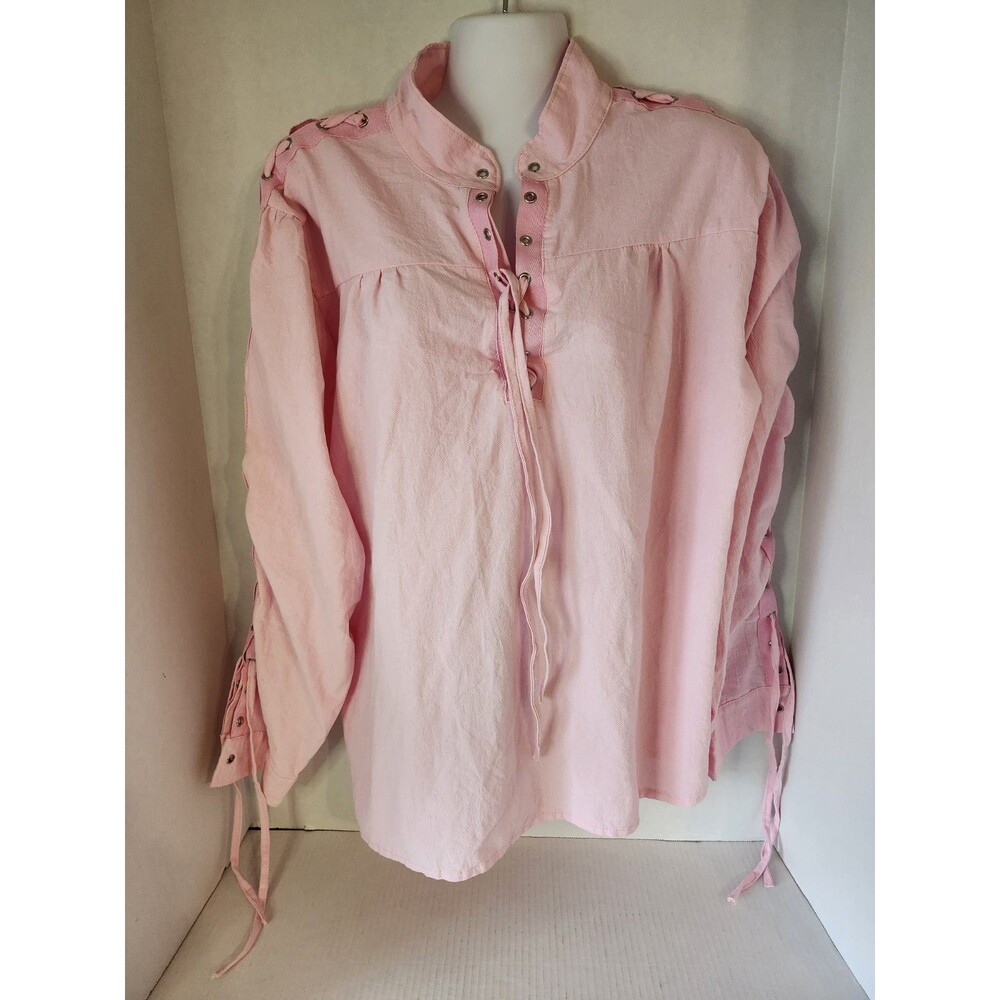 Pink Size XXL Laced Shirt